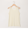 シアーフライス×チュールレイヤードタンクトップ