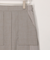 麻調×リブ切替スカート