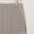 麻調×リブ切替スカート