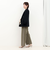 CICA配合サークルストレッチテーパードパンツ