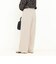 タックワイドパンツ