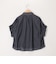 《セットアップ対応》シアーデニム袖タックブラウス