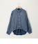 シアーデニムシャツ