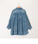 シアーデニムドルマンシャツ