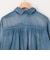 シアーデニムドルマンシャツ