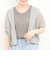 フードメッシュ半袖はおり