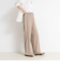 ウォッシャブルサイドライントリコットパンツ