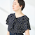 2wayラッフル衿ブラウス