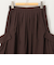 《セットアップ対応》リンクルタイプライターポケ付きスカート