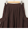《セットアップ対応》リンクルタイプライターポケ付きスカート