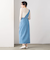 【RM denim】ワンショルダーデニムジャンパースカート