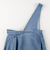 【RM denim】ワンショルダーデニムジャンパースカート