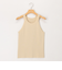 《アンサンブル対応》《手洗い可能》イタリー糸ホルターネックタンクトップ