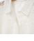 Brocheレースショートシャツ