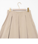 【追加】ウォッシャブルタフタタックフレアスカート