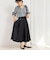 【追加】ウォッシャブルタフタタックフレアスカート