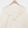シアーラッフルブラウス