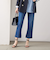 【RM denim】スリットクロップドハイウエストデニム