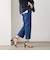【RM denim】スリットクロップドハイウエストデニム