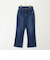 【RM denim】スリットクロップドハイウエストデニム