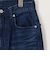 【RM denim】スリットクロップドハイウエストデニム