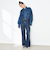 【RM denim】センタープレスハイウエストデニム