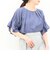 サップタンブラー2WAY袖ギャザーブラウス