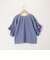 サップタンブラー2WAY袖ギャザーブラウス