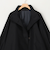 スタンドカラーラグランスリーブコート