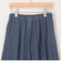 シアーデニムイージーワイドパンツ