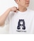 6.5ozコンパクトコーマ シボ革調プリントT