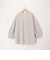 ウエスト絞りカットソー羽織