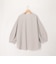 ウエスト絞りカットソー羽織