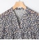 小花プリントブラウス