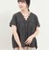 刺繍ハシゴレースブラウス
