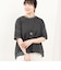 はしごレース異素材切替プルオーバー