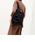 GATHERED NYLON BACKPACK