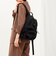 GATHERED NYLON BACKPACK