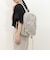 GATHERED NYLON BACKPACK