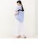 バックヨークテープ半袖ブラウス