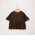 キャンブリック刺繍ショートブラウス