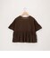 キャンブリック刺繍ショートブラウス