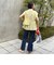 ワンダーウェーブクロスアシメペプラムブラウス