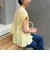 ワンダーウェーブクロスアシメペプラムブラウス