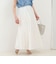 ギャザー切替スカート