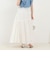 ギャザー切替スカート