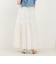 ギャザー切替スカート