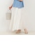 ギャザー切替スカート