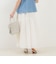 ギャザー切替スカート