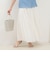 ギャザー切替スカート